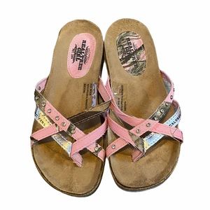 realtree memory foam flip flops